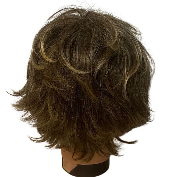 Raquel Welch Kanekalon Vibralite Modacrylic Lot Of Two Brown Wigs - Picture 13 of 16